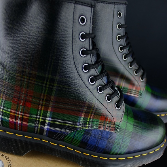 DR MARTENS Royal Blackwatch Stewart Print 1460 - Picture 4 of 8